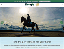Tablet Screenshot of dengie.com